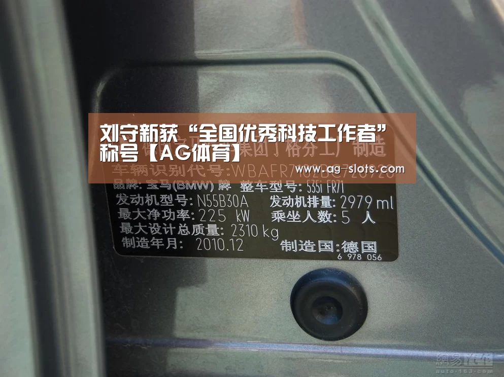 刘守新获“全国优秀科技工作者”称号【AG体育】(图1) AG篮球